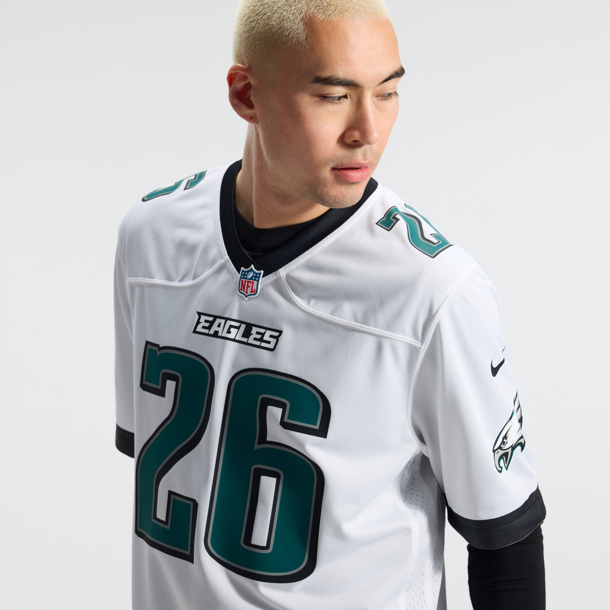 Men's Philadelphia Eagles Saquon Barkley Black Alternate Jersey
