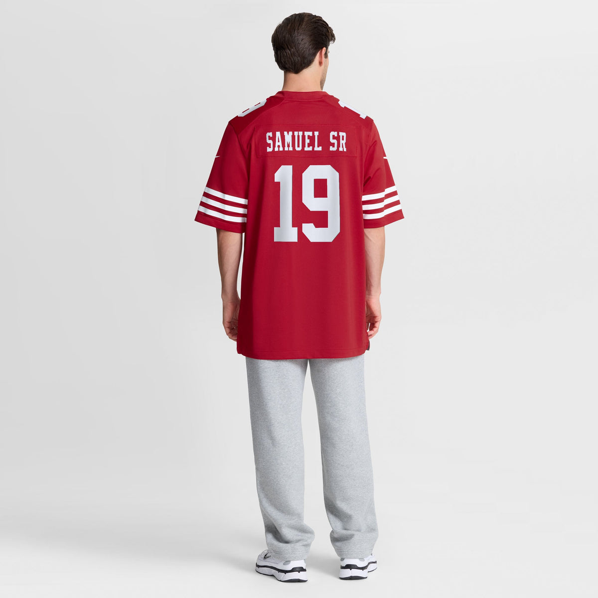 Men's San Francisco 49ers Deebo Samuel Sr Scarlet Team Jersey