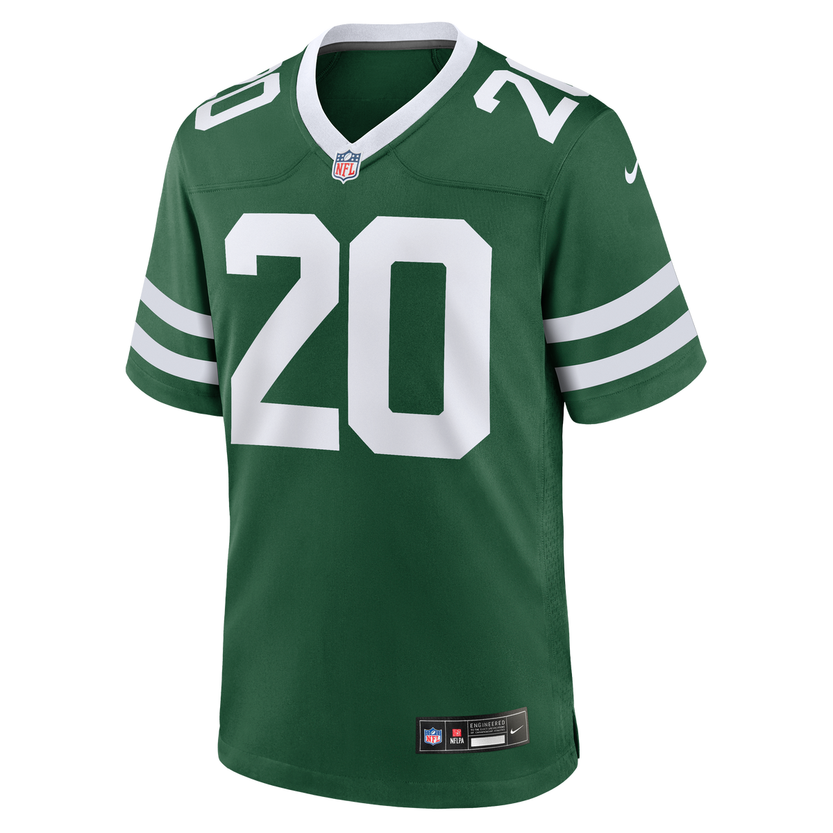Men's New York Jets Breece Hall Legacy Green Jersey