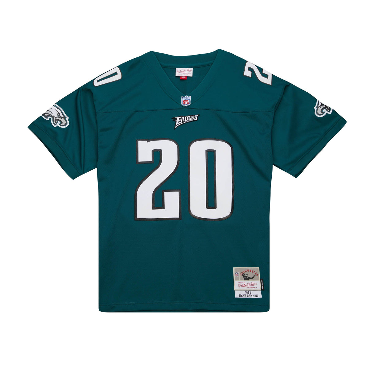 Men's Philadelphia Eagles Brian Dawkins Green Legacy Replica Jersey