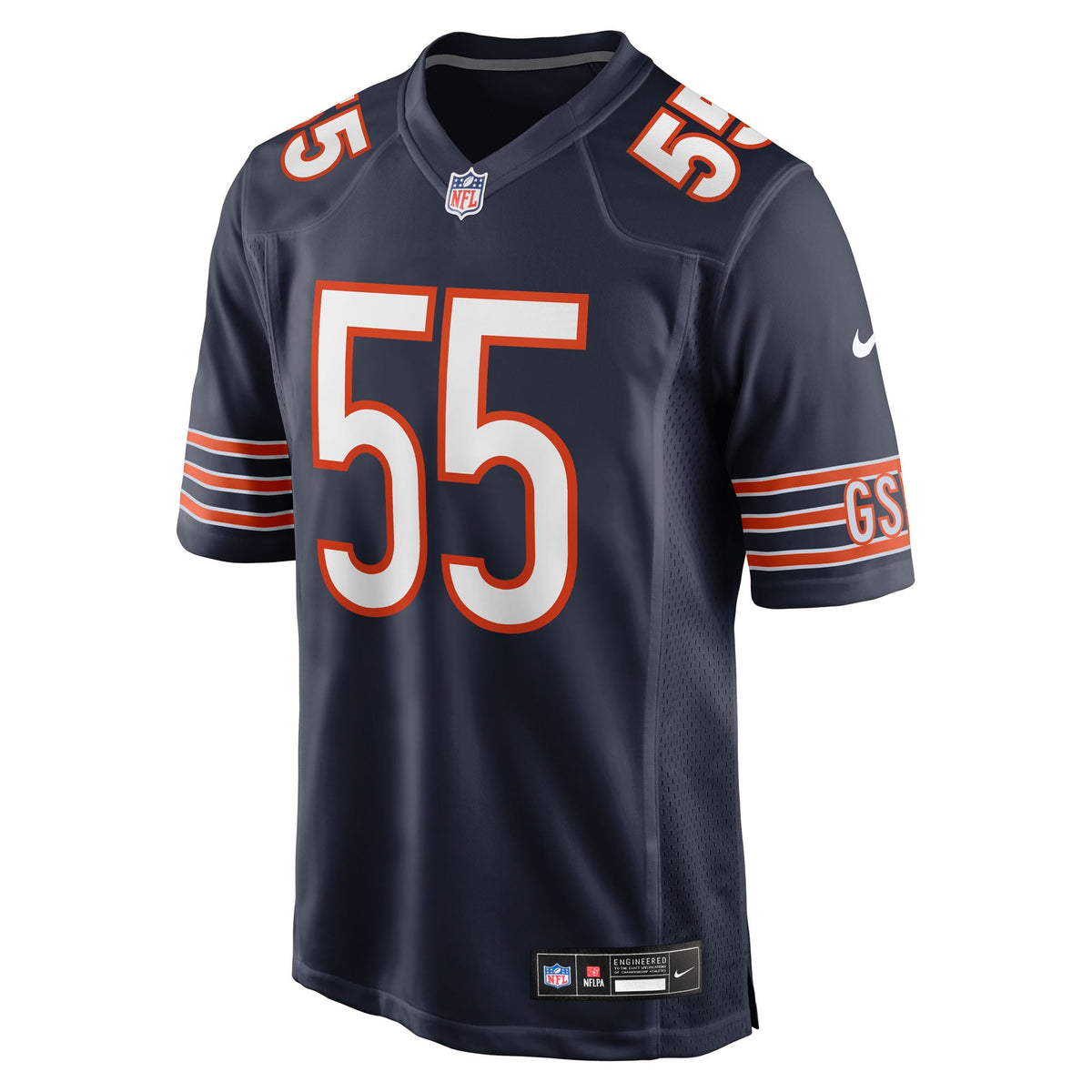 Men's Chicago Bears Dayo Odeyingbo Navy Team Jersey
