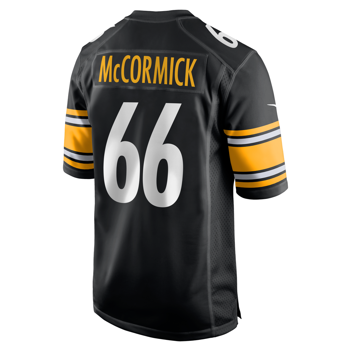 Men's Pittsburgh Steelers Mason McCormick Black Jersey