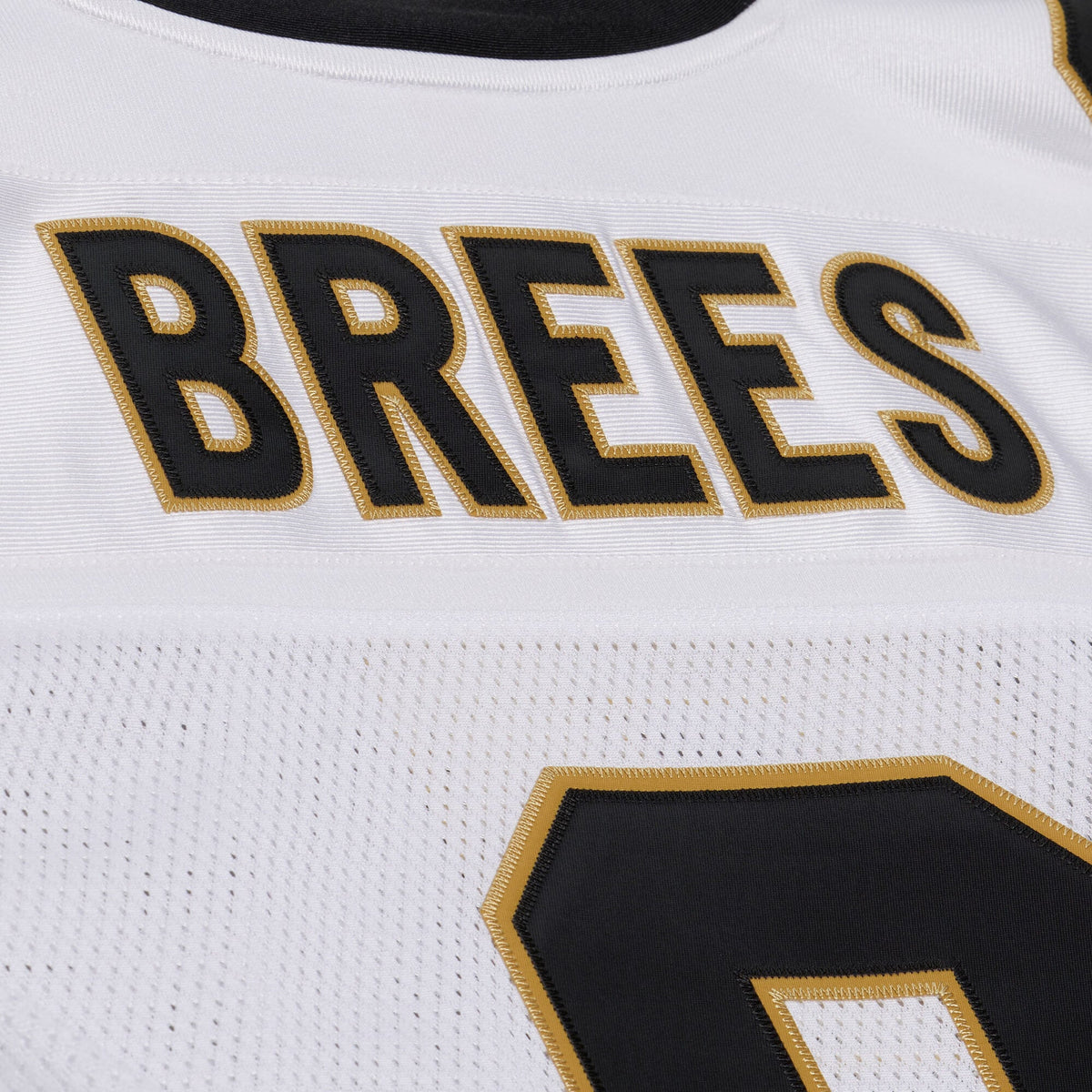 Men's New Orleans Saints Drew Brees White Super Bowl XLIV Jersey