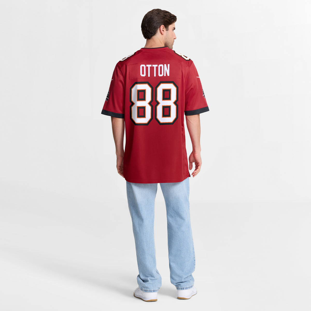Men's Tampa Bay Buccaneers Cade Otton Red Game Player Jersey