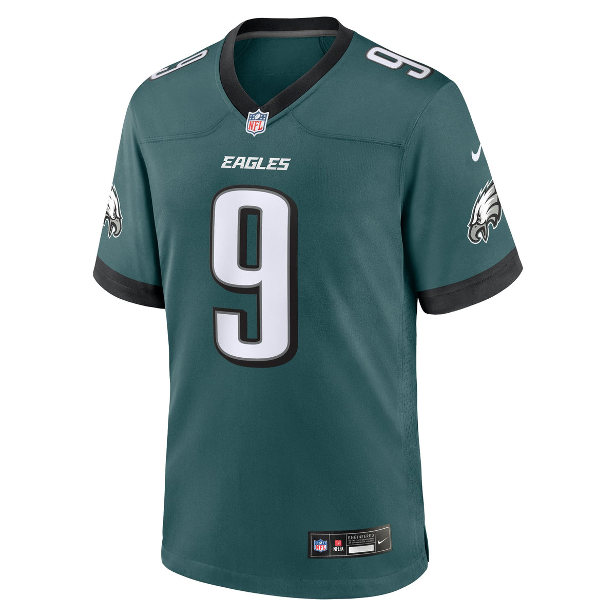 Men's Philadelphia Eagles Nick Foles Midnight Green Team Retired Player Jersey