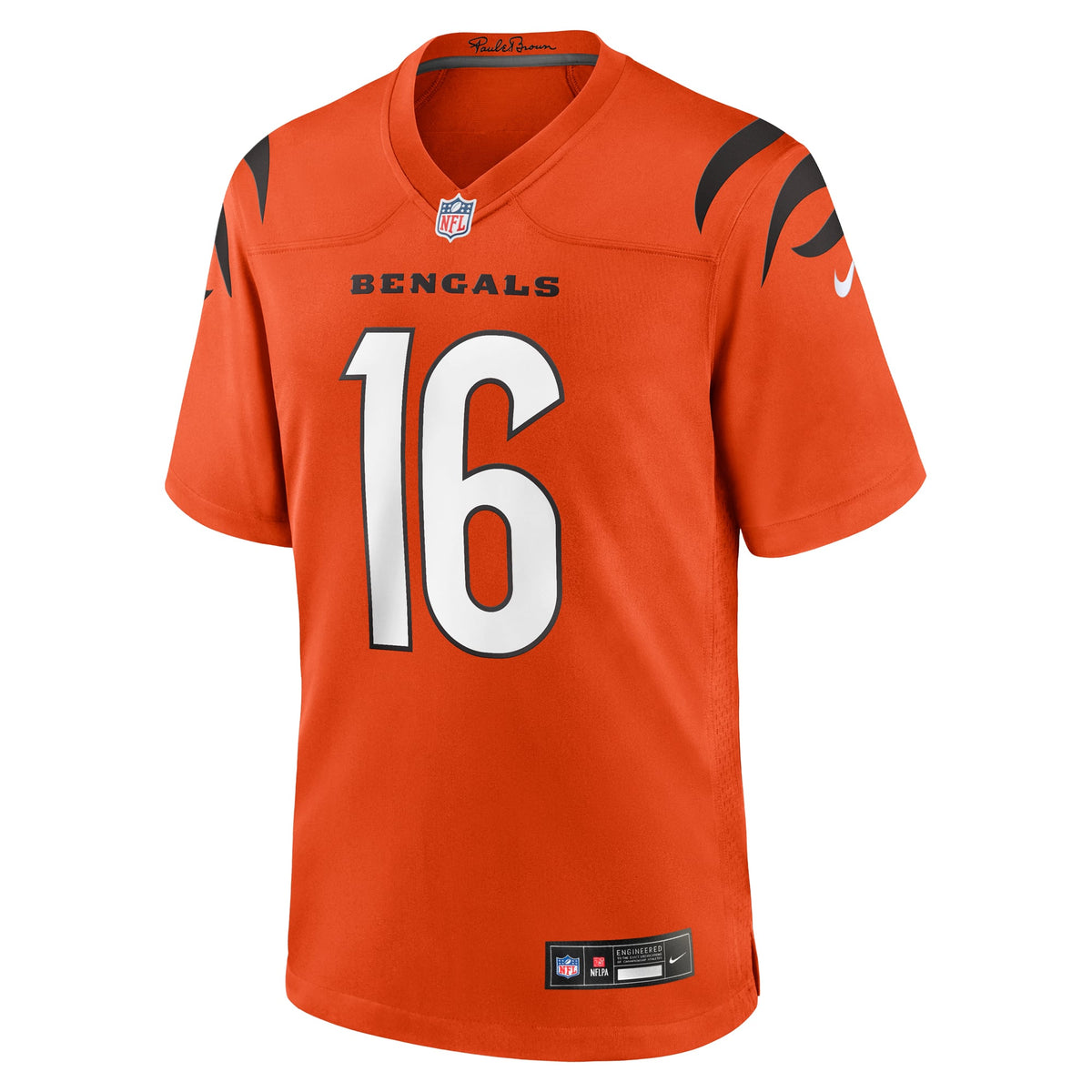 Men's Cincinnati Bengals Joe Flacco White Jersey