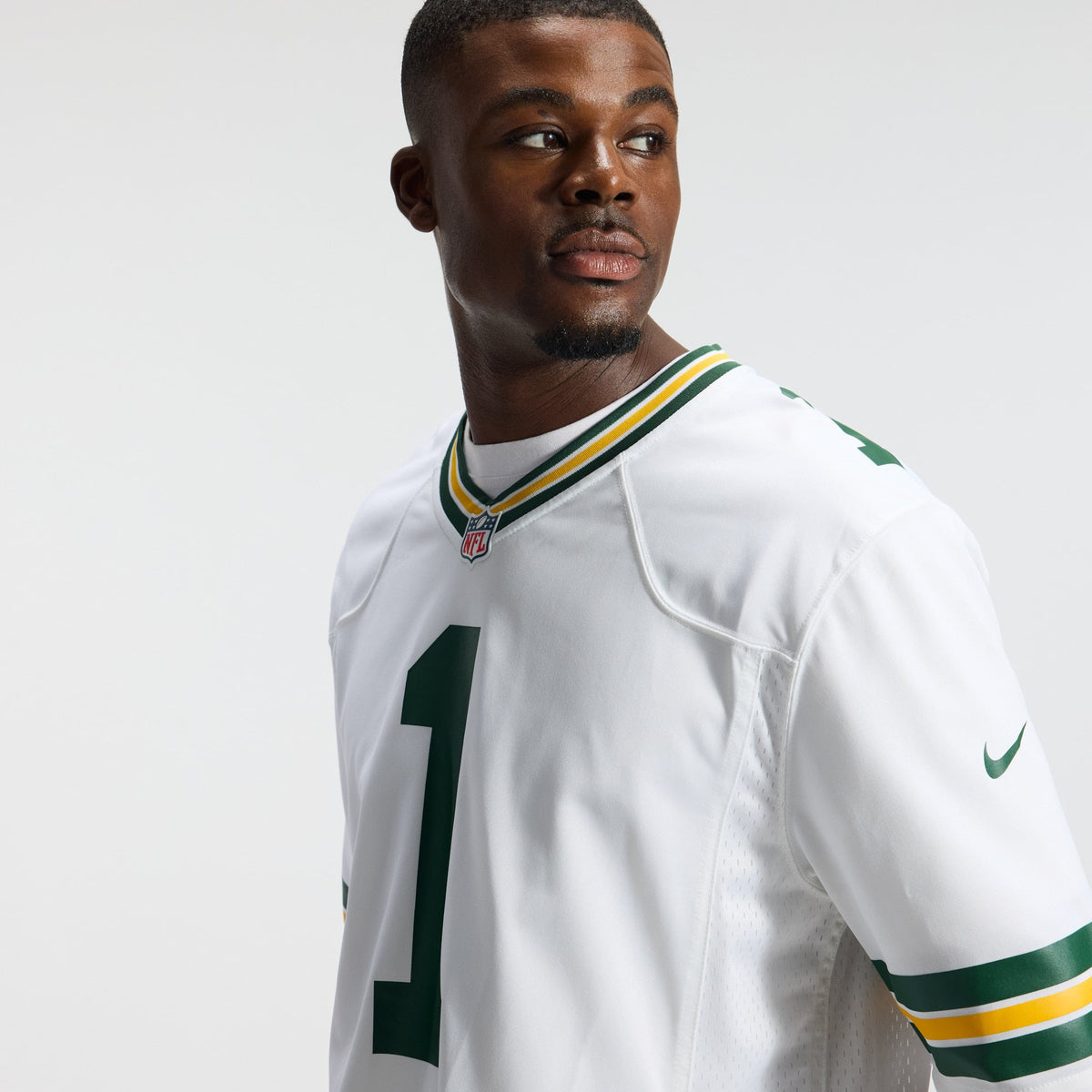 Men's Green Bay Packers Micah Parsons White Game Player Jersey