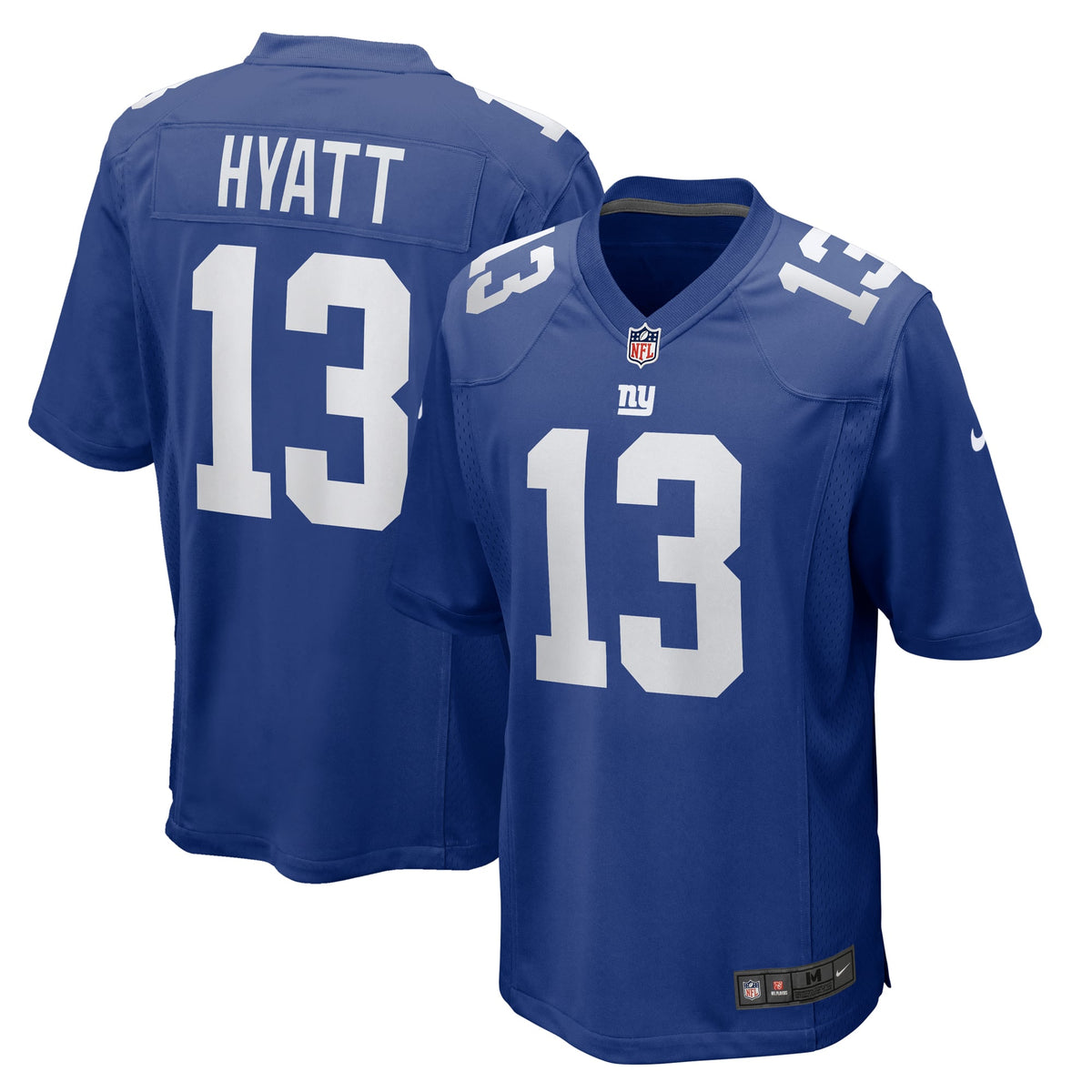 Men's New York Giants Jalin Hyatt White Jersey