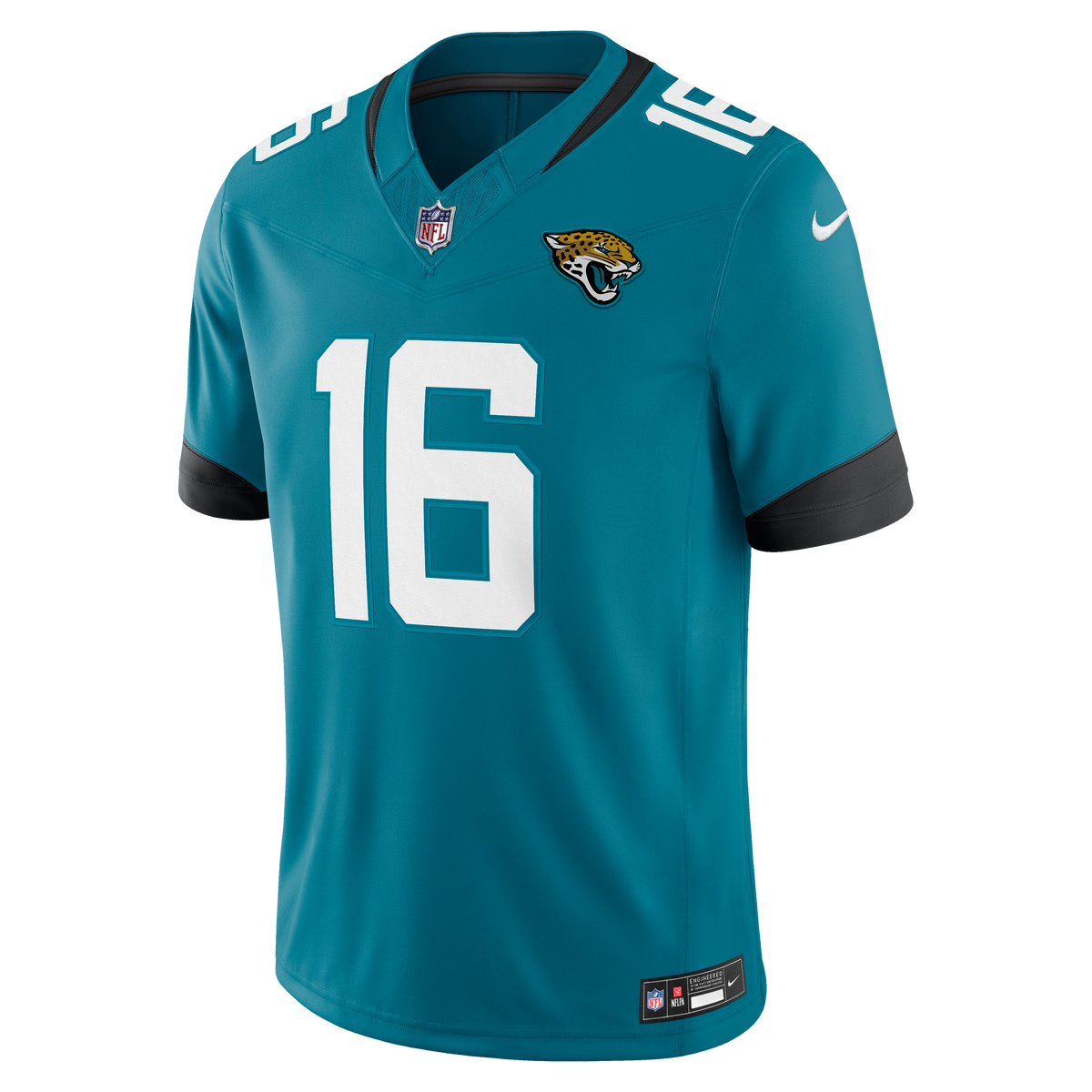 Men's Jacksonville Jaguars Trevor Lawrence Teal Team Stitched Jersey