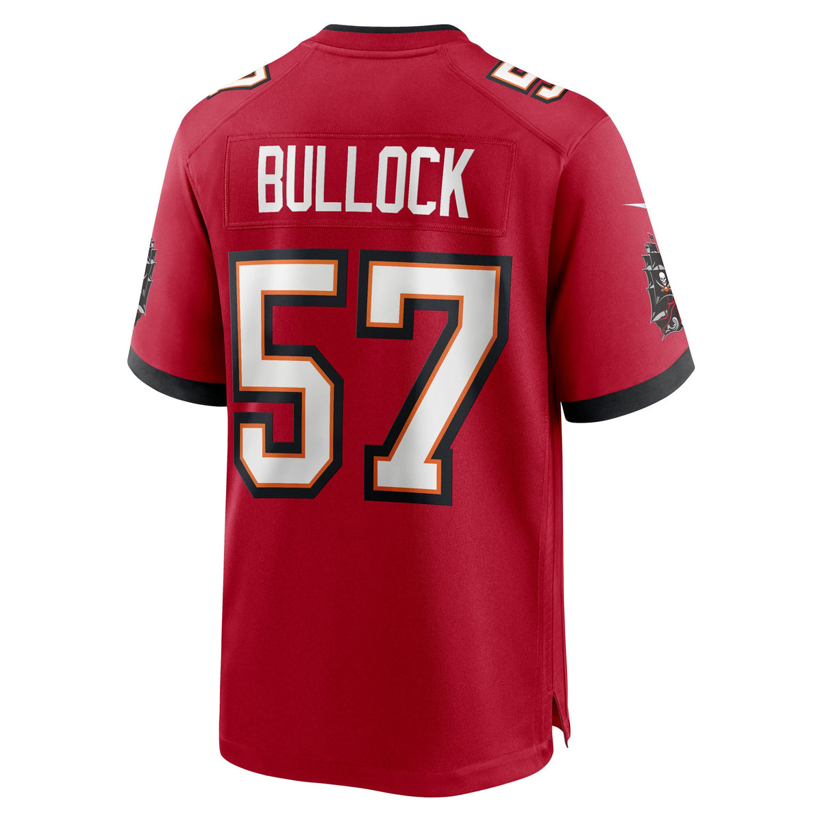 Men's Tampa Bay Buccaneers John Bullock Red Team Jersey
