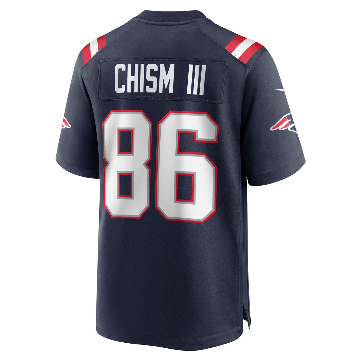 Men's New England Patriots Efton Chism III Navy Team Jersey