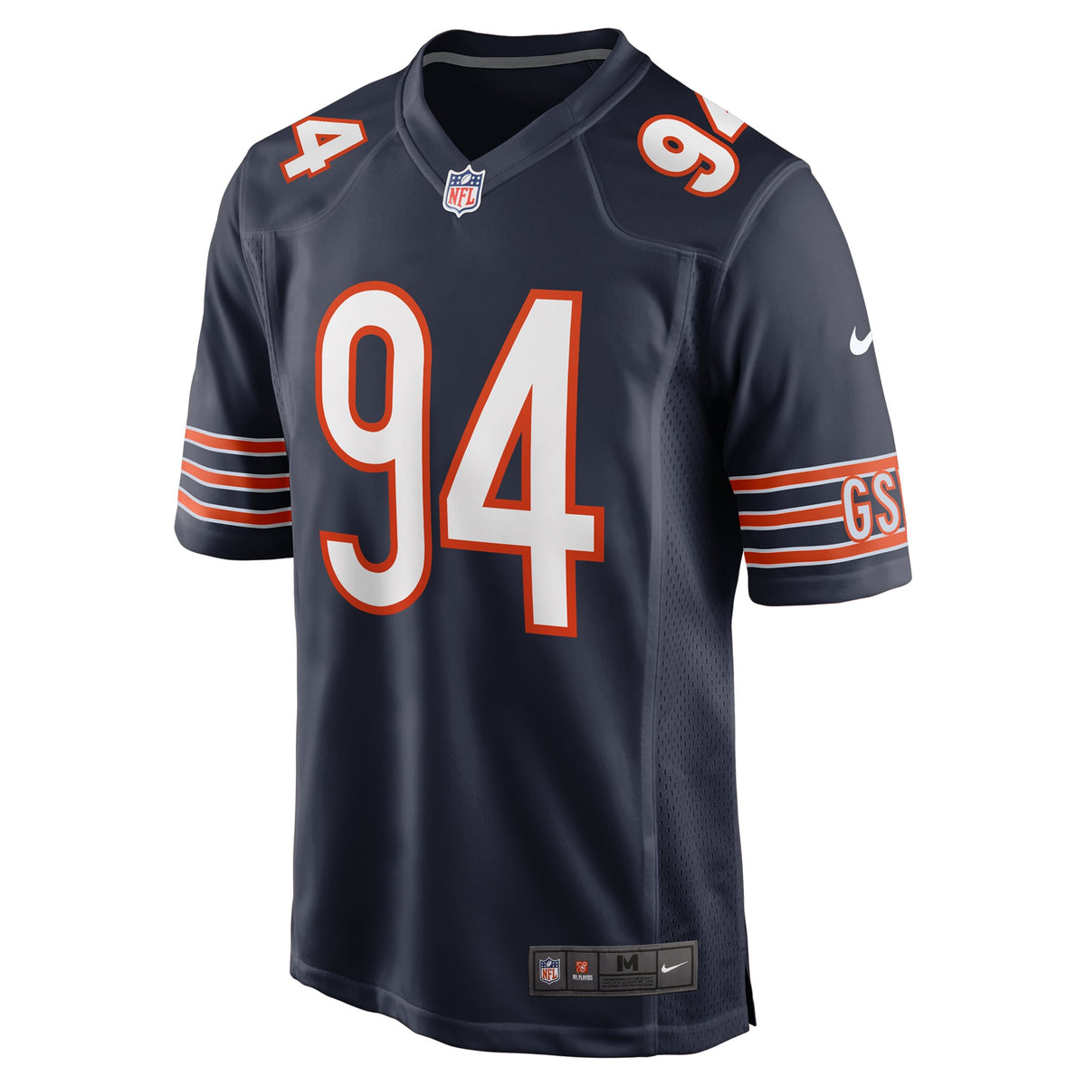 Men's Chicago Bears Austin Booker Navy Jersey