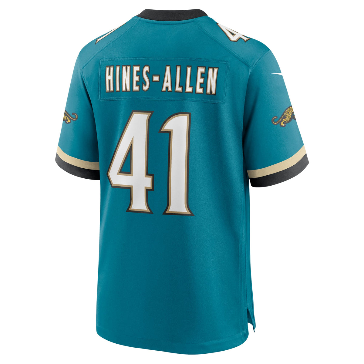 Men's Jacksonville Jaguars Josh Hines Allen Teal Prowler Throwback Player Jersey