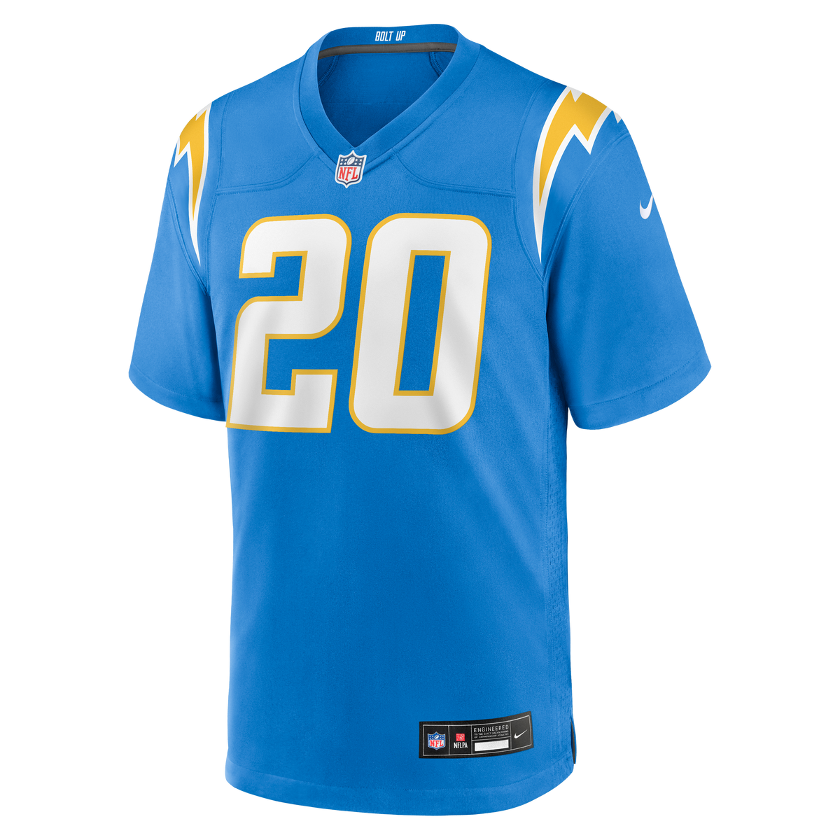 Men's Los Angeles Chargers Cam Hart Powder Blue Team Jersey
