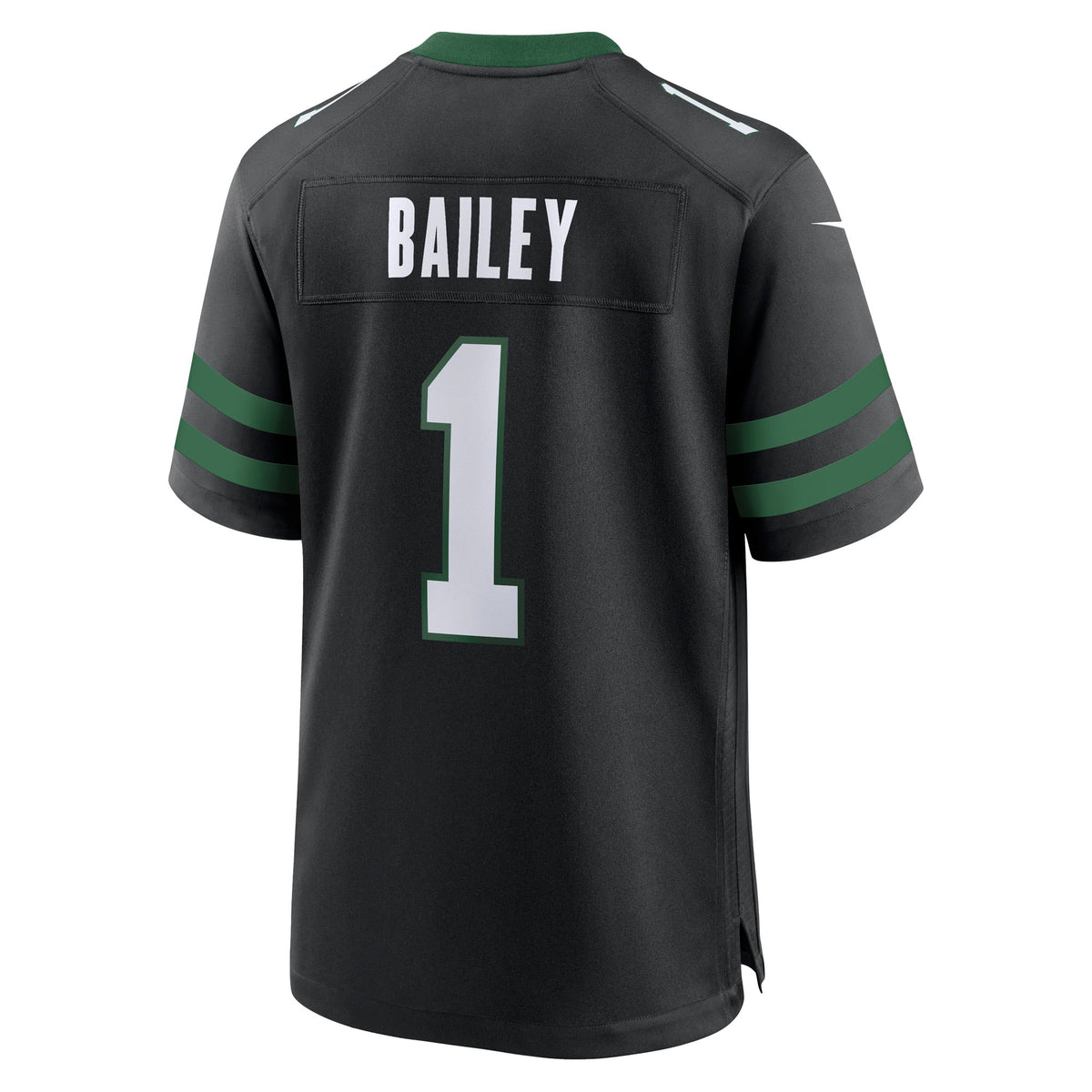 Men's New York Jets David Bailey Legacy Black Alternate Game Player Jersey