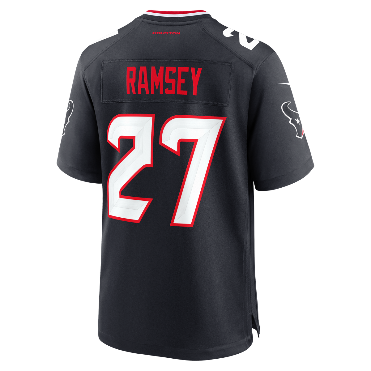 Men's Houston Texans Kamari Ramsey Navy Team Jersey