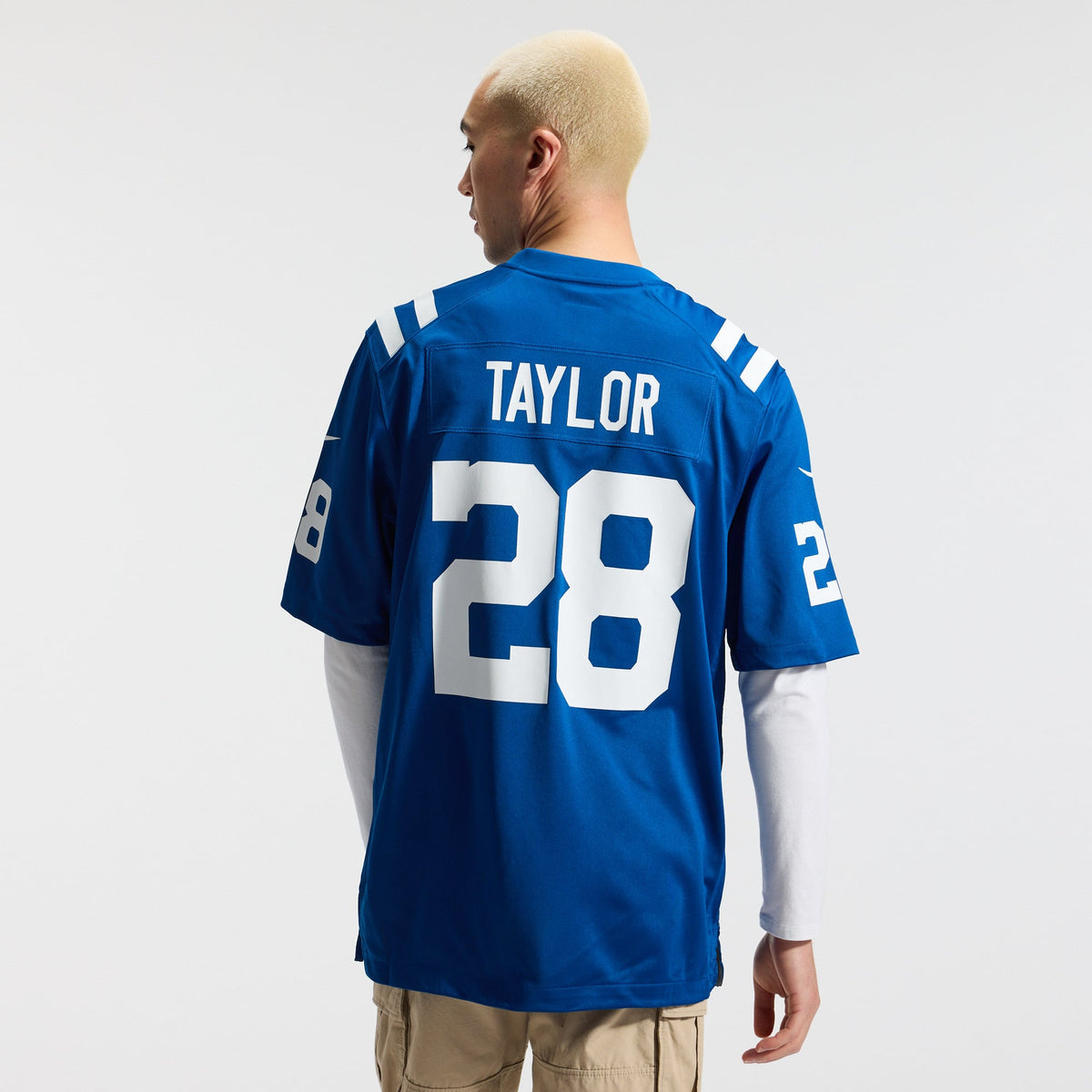 Men's Indianapolis Colts Jonathan Taylor Royal Player Jersey