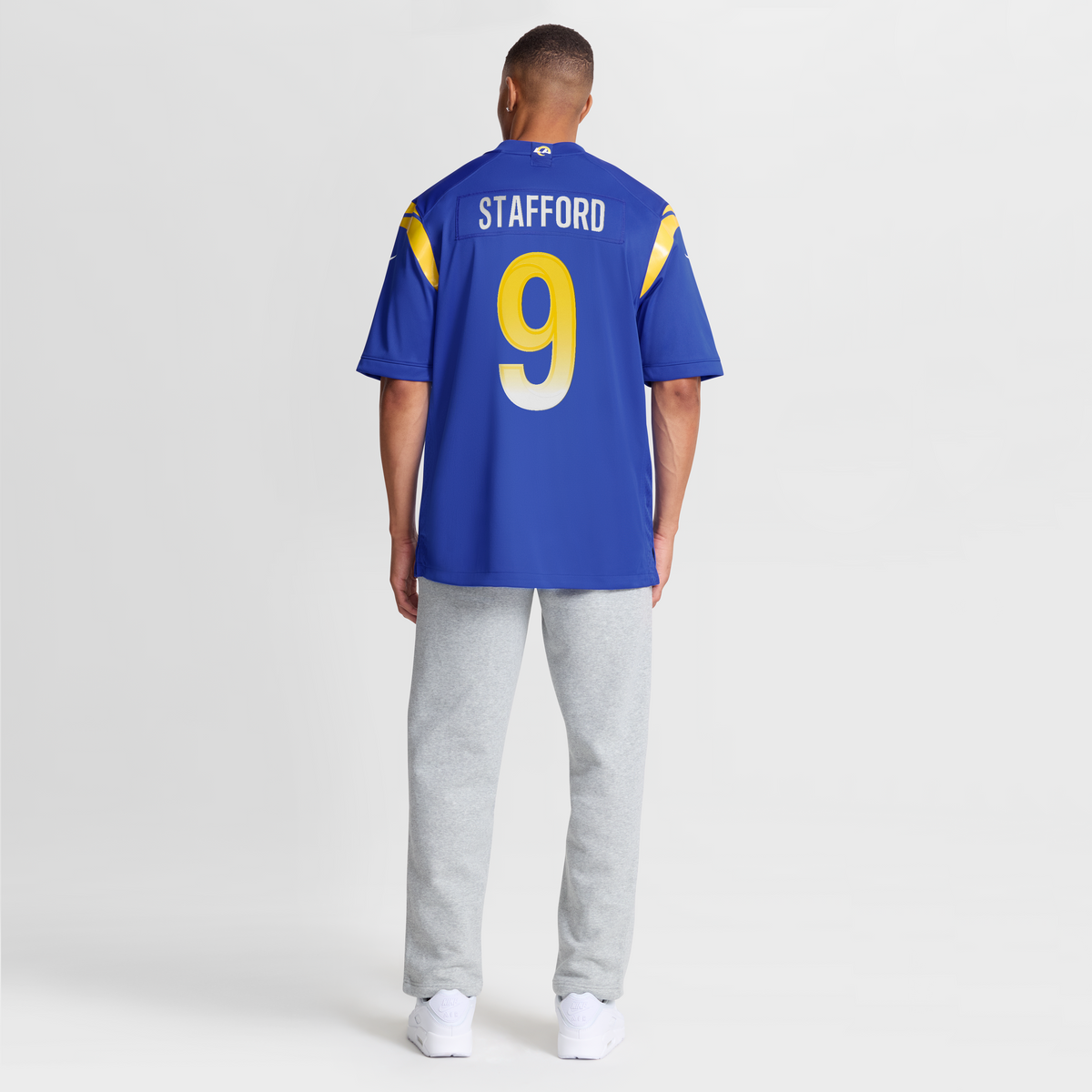 Men's Los Angeles Rams Matthew Stafford Royal Player Jersey
