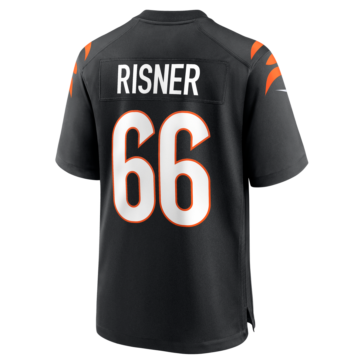 Men's Cincinnati Bengals Dalton Risner Black Team Jersey
