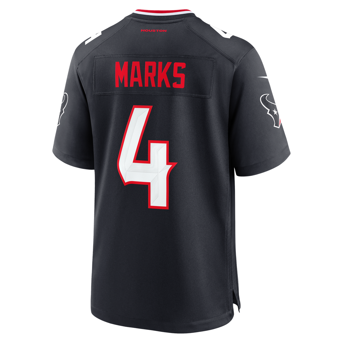 Men's Houston Texans Woody Marks Navy Team Jersey
