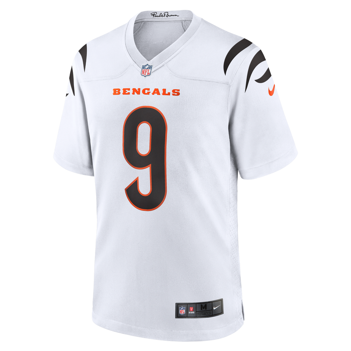 Men's Cincinnati Bengals Joe Burrow White Jersey