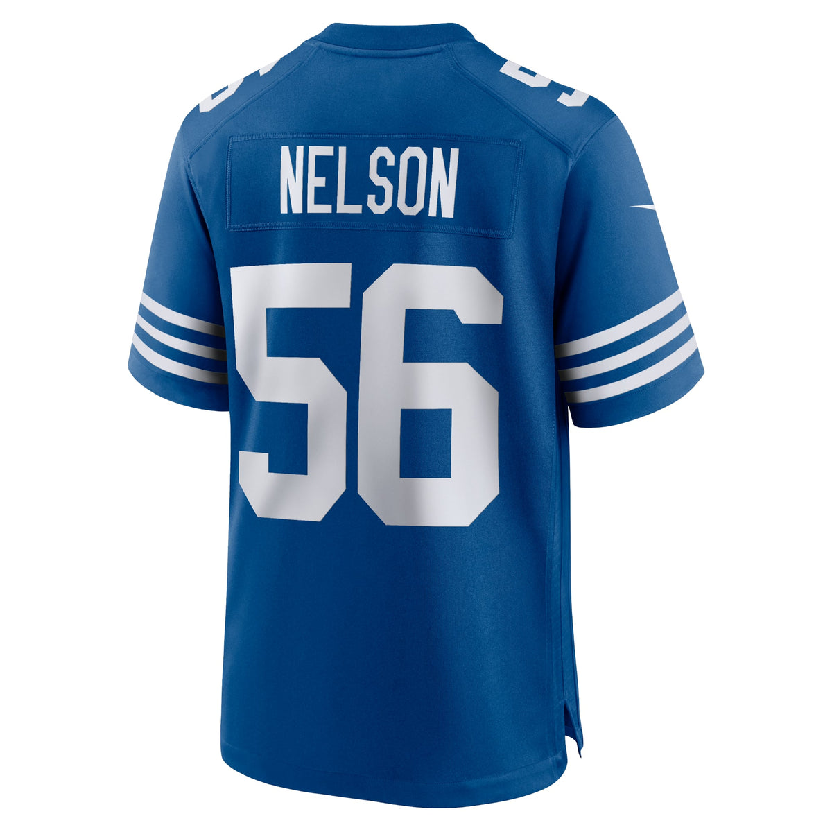 Men's Indianapolis Colts Quenton Nelson White Game Player Jersey