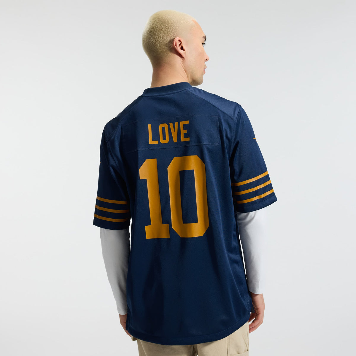 Men's Green Bay Packers Love White Jersey