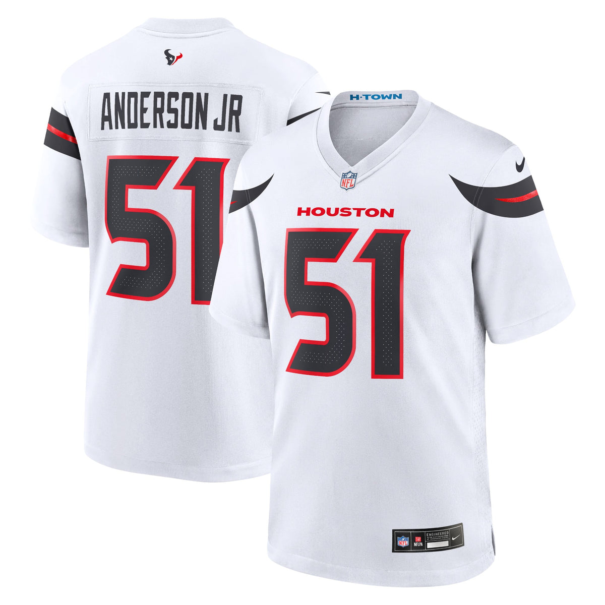 Men's Houston Texans Will Anderson Jr Navy Alternate Jersey
