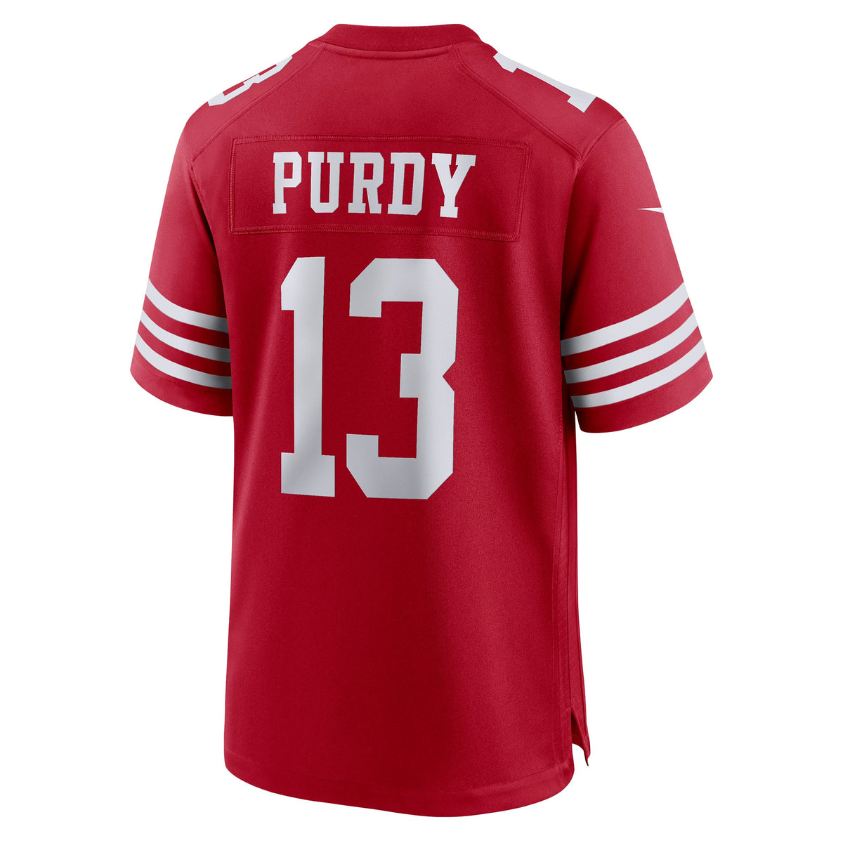 Men's San Francisco 49ers Brock Purdy White Game Player Jersey