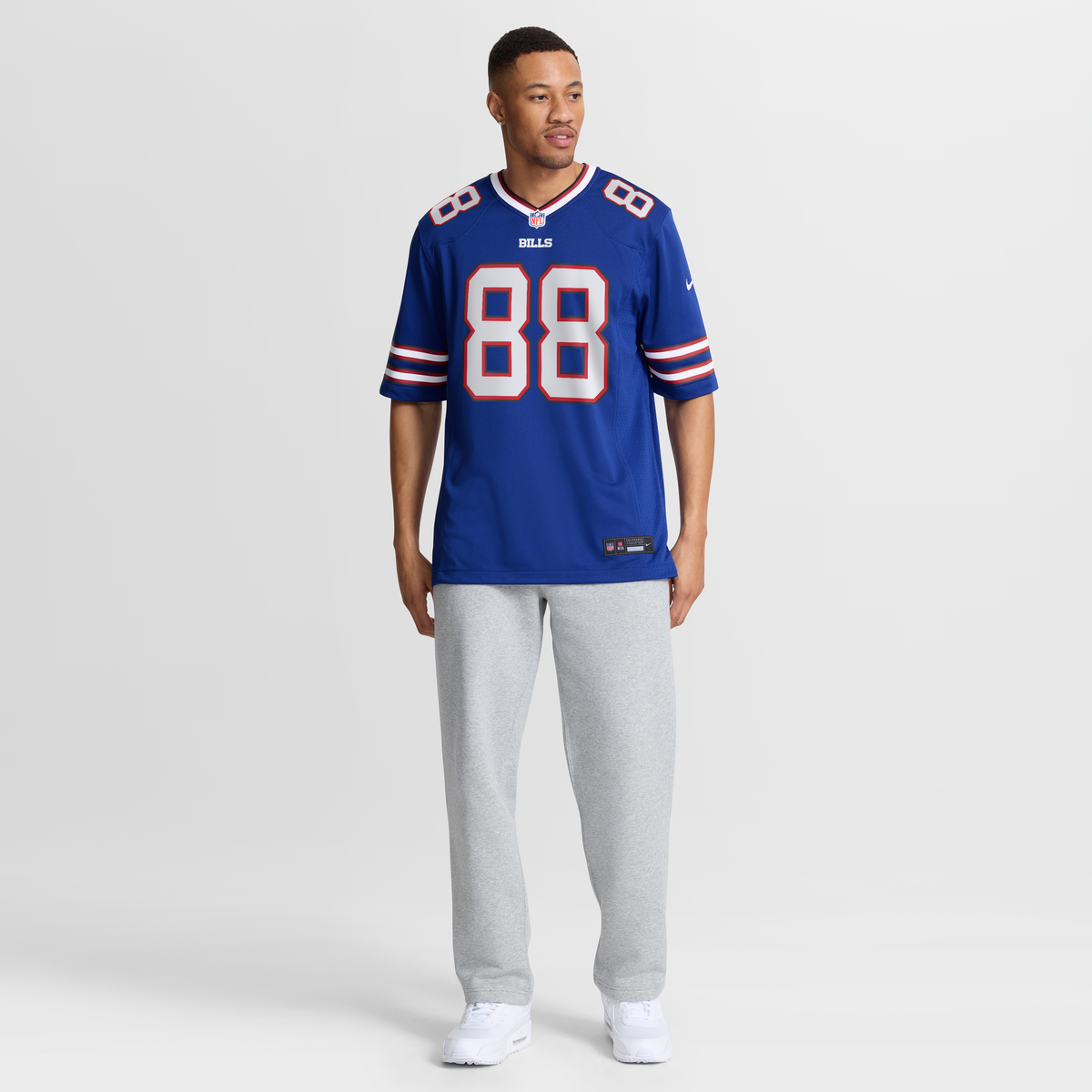 Men's Buffalo Bills Dawson Knox Red Alternate Jersey
