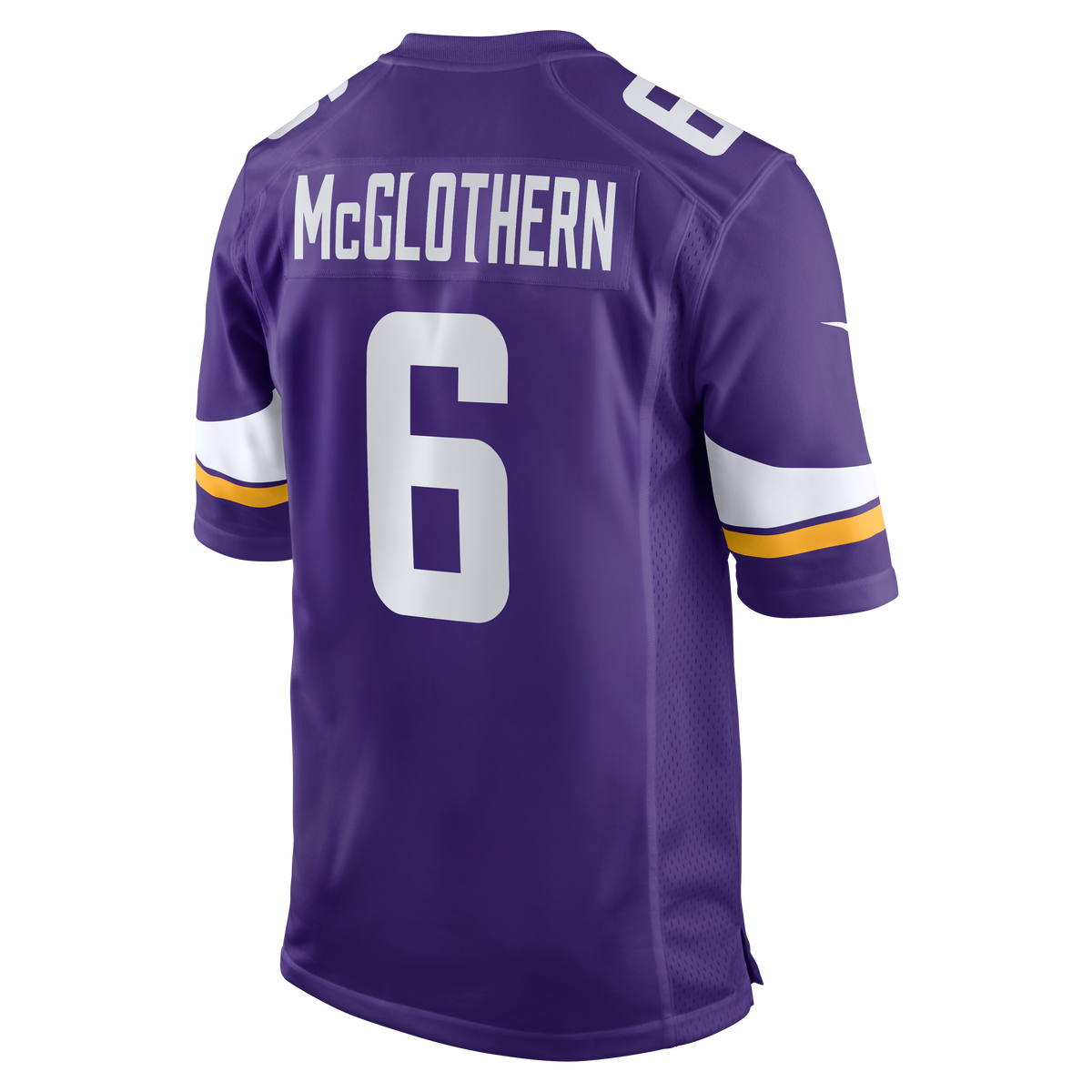 Men's Minnesota Vikings Dwight McGlothern Purple Team Jersey