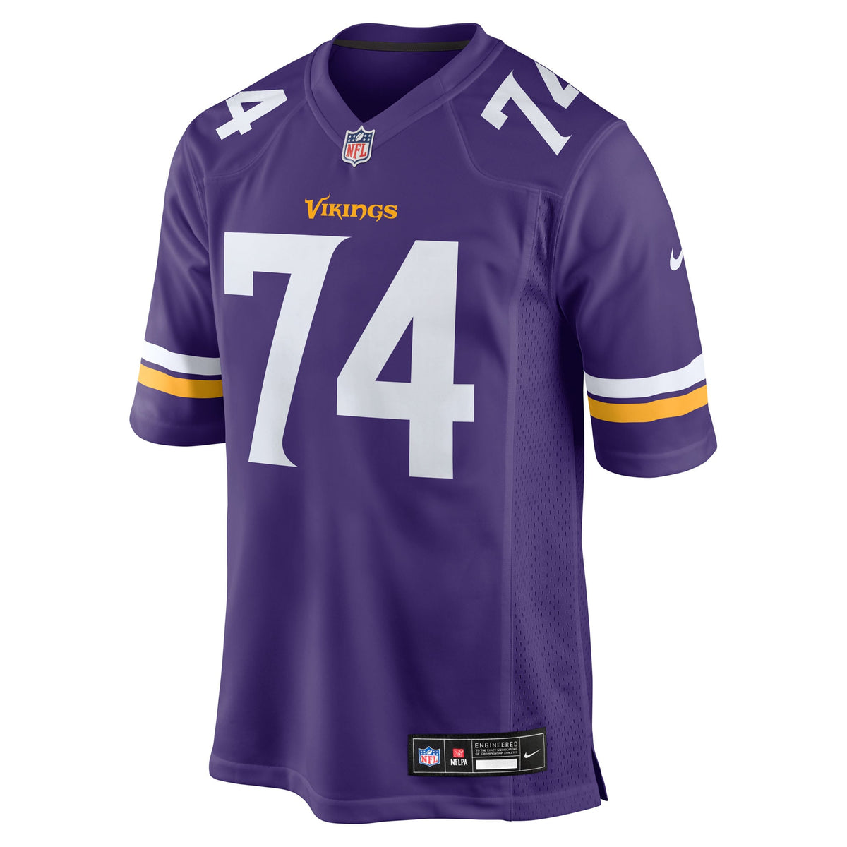 Men's Minnesota Vikings Donovan Jackson Purple Game Player Jersey