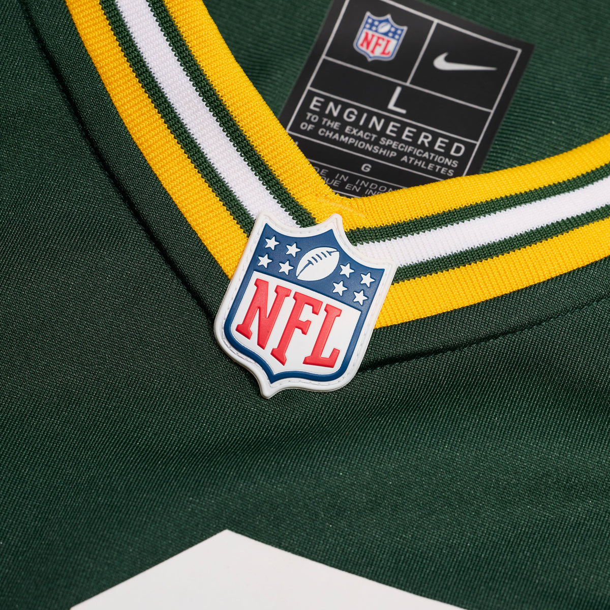 Men's Green Bay Packers Brandon Cisse Green Jersey