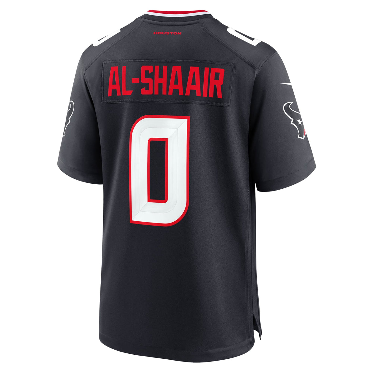Men's Houston Texans Azeez Al Shaair Red Alternate Jersey