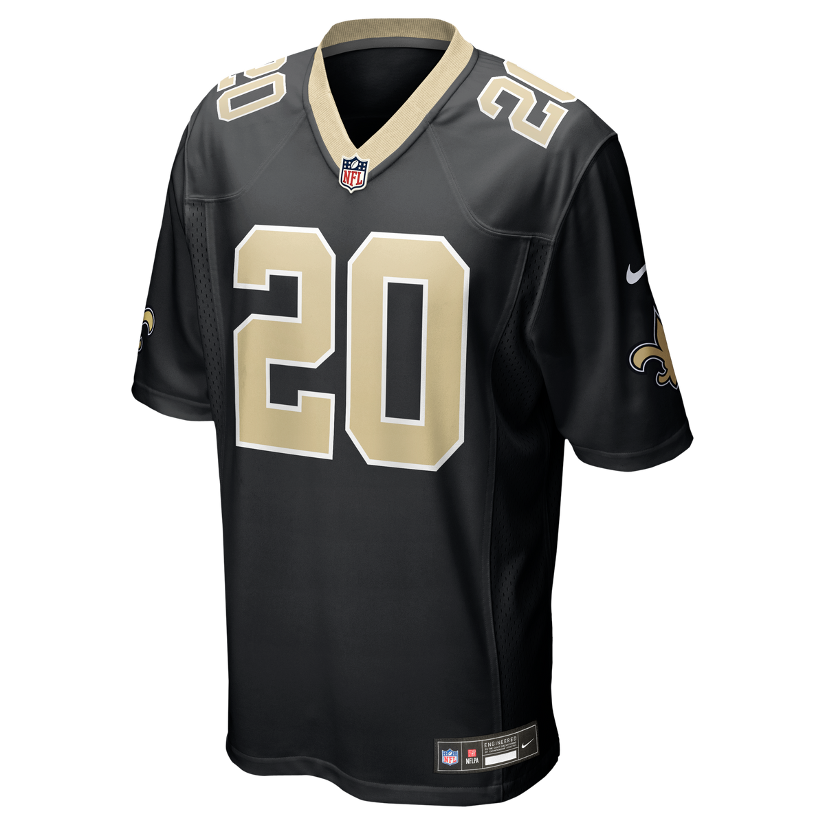 Men's New Orleans Saints Pete Werner Black Jersey