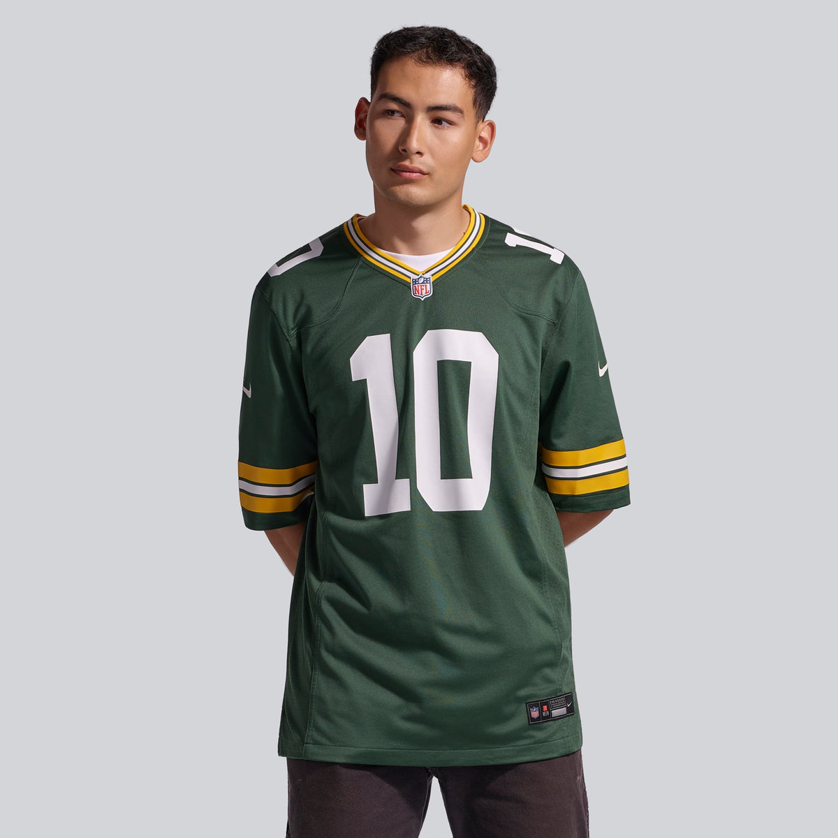 Men's Green Bay Packers Love White Jersey