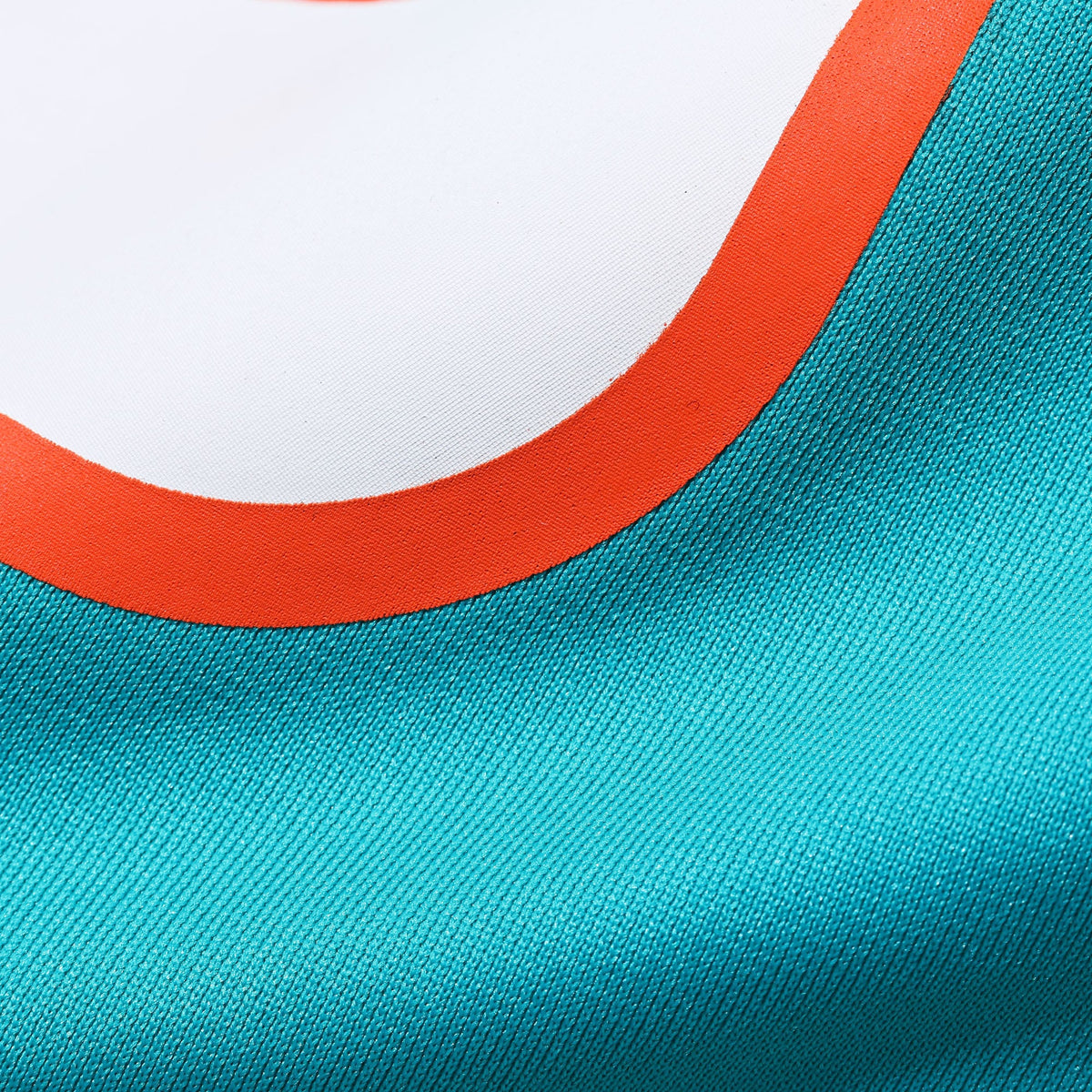 Men's Miami Dolphins Number 1 Dad Aqua Jersey