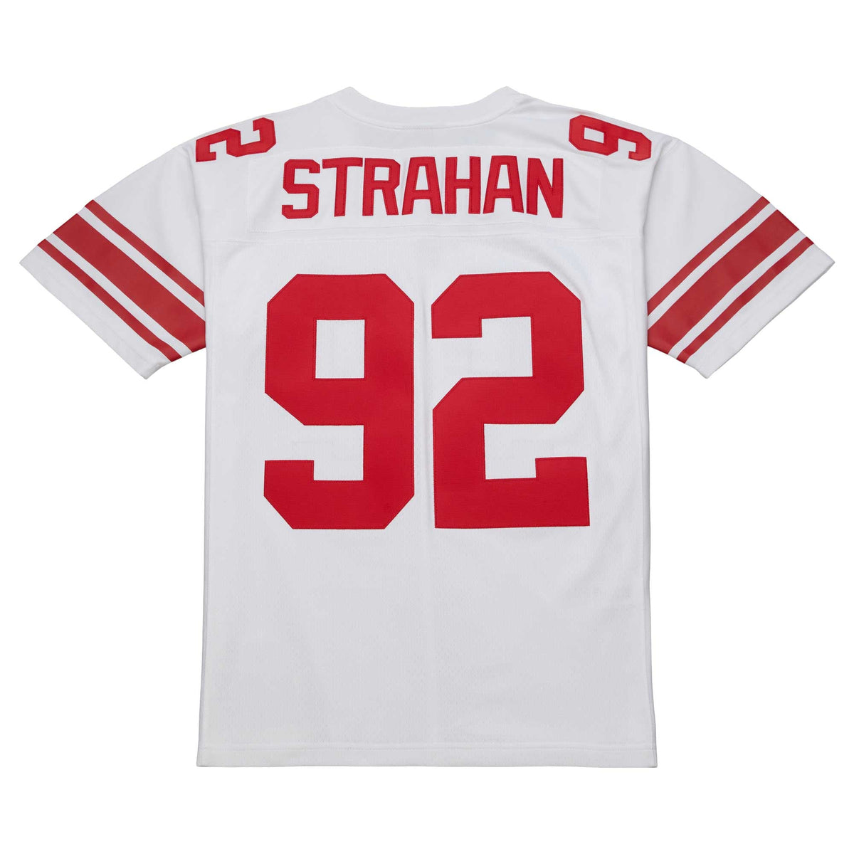 Men's New York Giants Michael Strahan White Legacy Replica Jersey