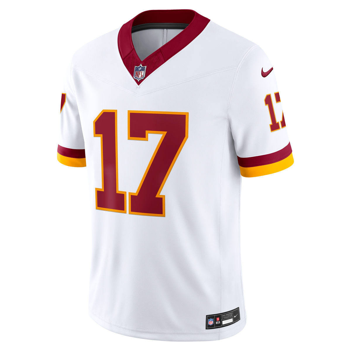 Men's Washington Commanders Terry McLaurin White Stitched Jersey