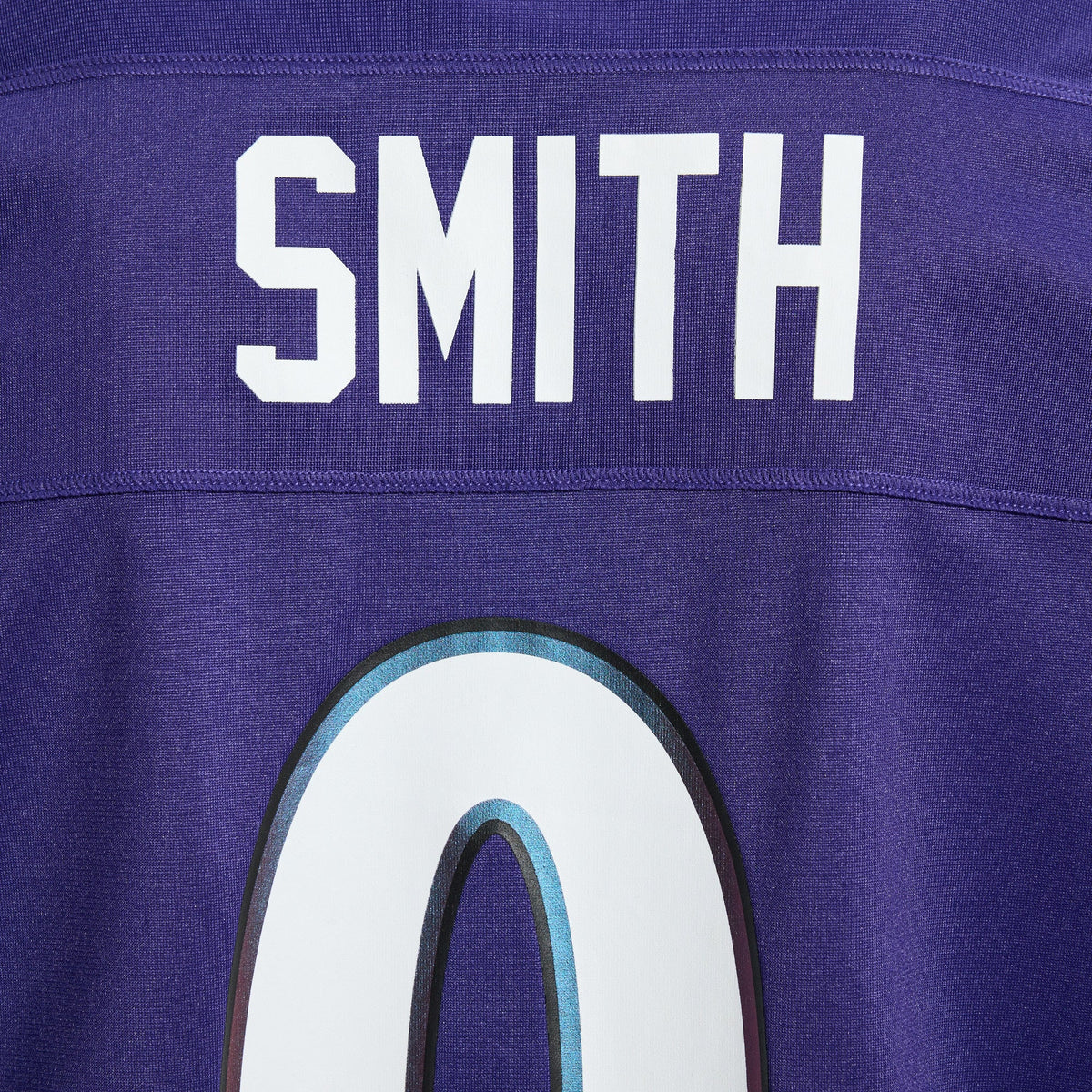Men's Baltimore Ravens Roquan Smith Purple Team Jersey