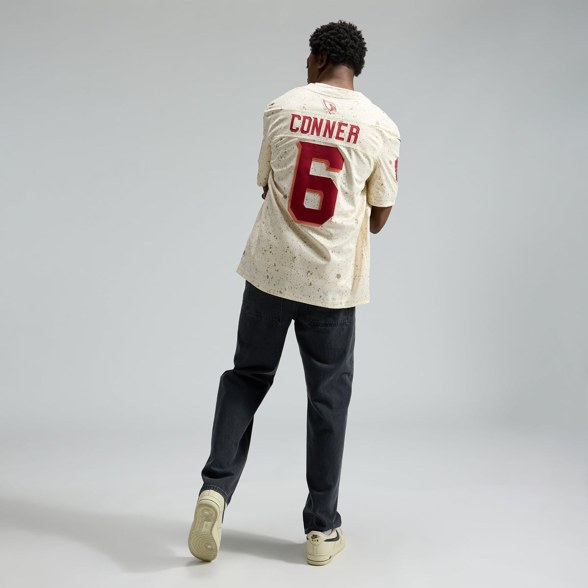 Men's Arizona Cardinals James Conner Natural Rivalries Collection Stitched Jersey