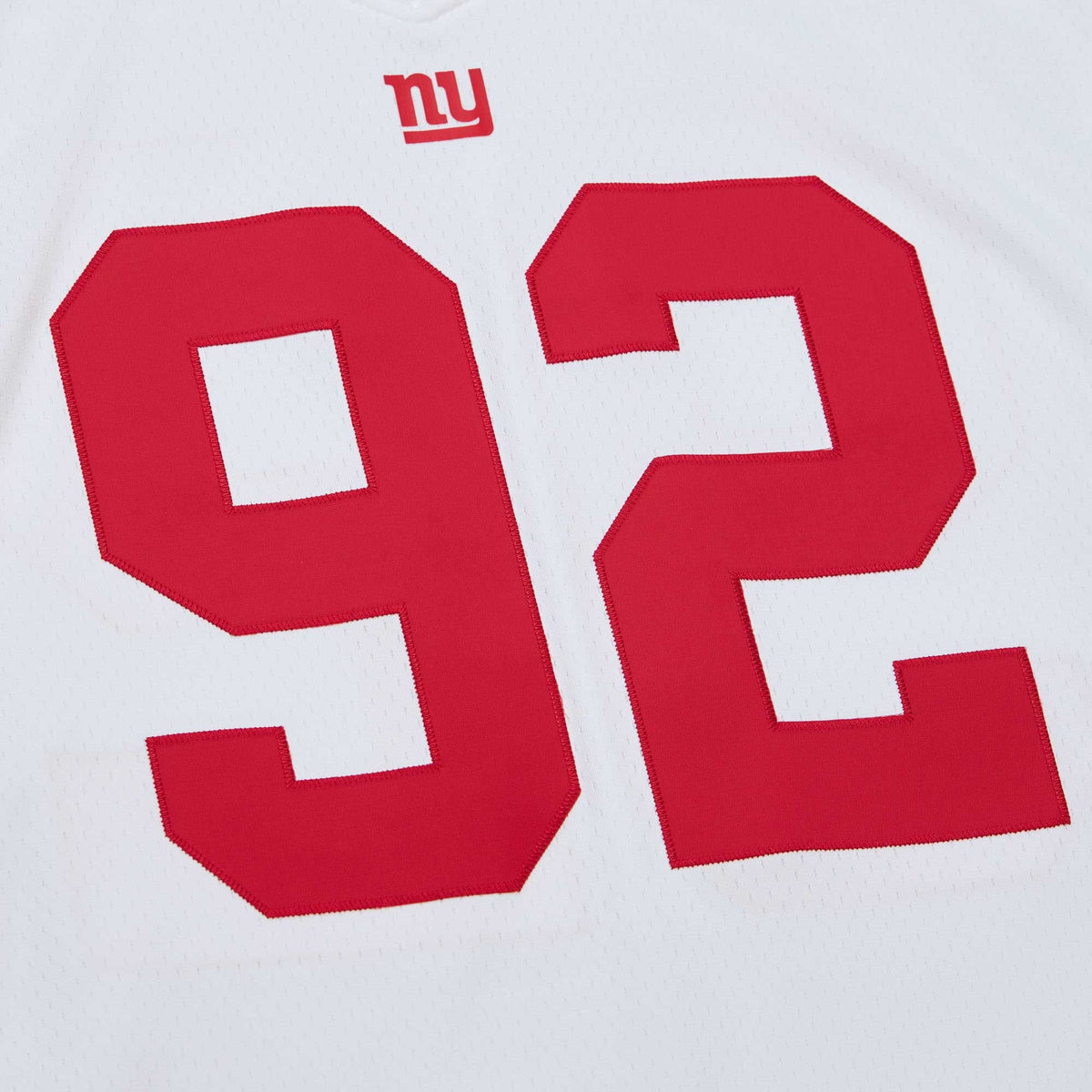 Men's New York Giants Michael Strahan White Legacy Replica Jersey