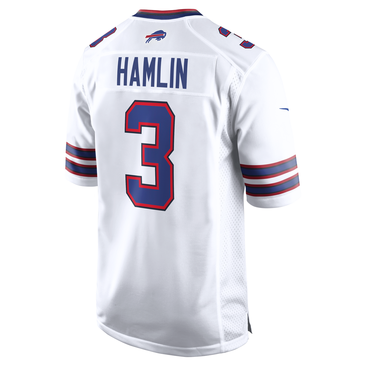 Men's Buffalo Bills Damar Hamlin White Jersey