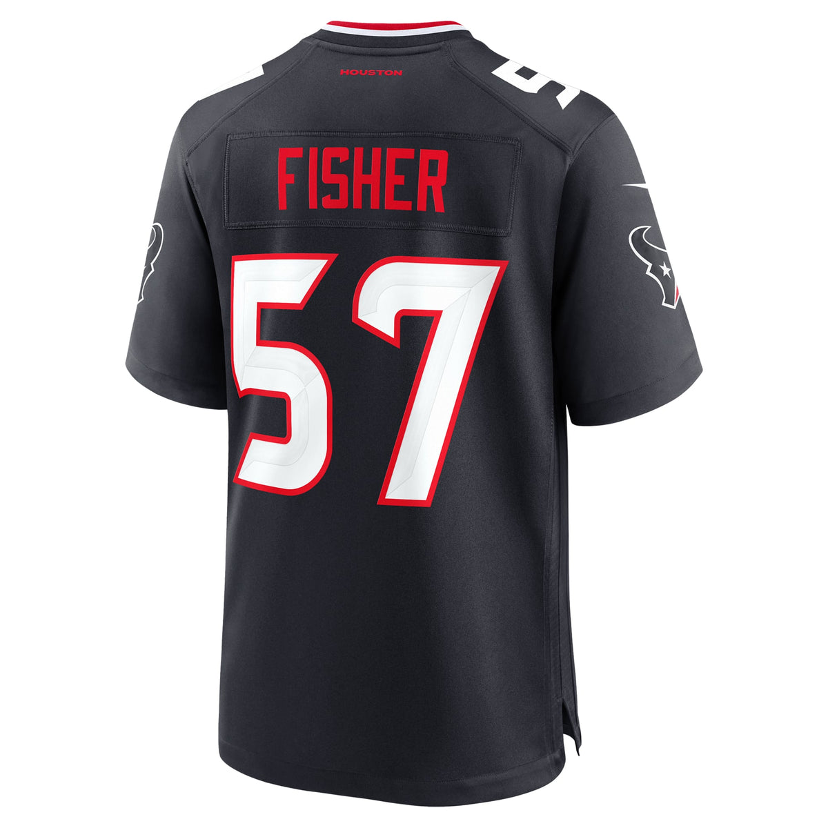 Men's Houston Texans Blake Fisher Navy Team Jersey