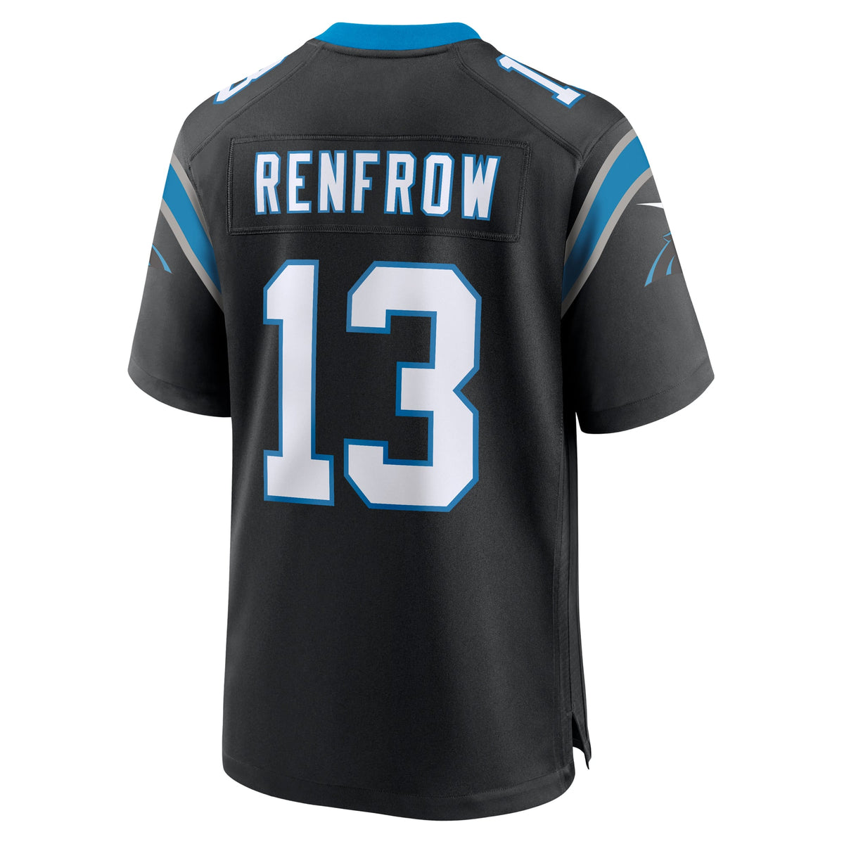 Men's Carolina Panthers Hunter Renfrow Black Team Jersey