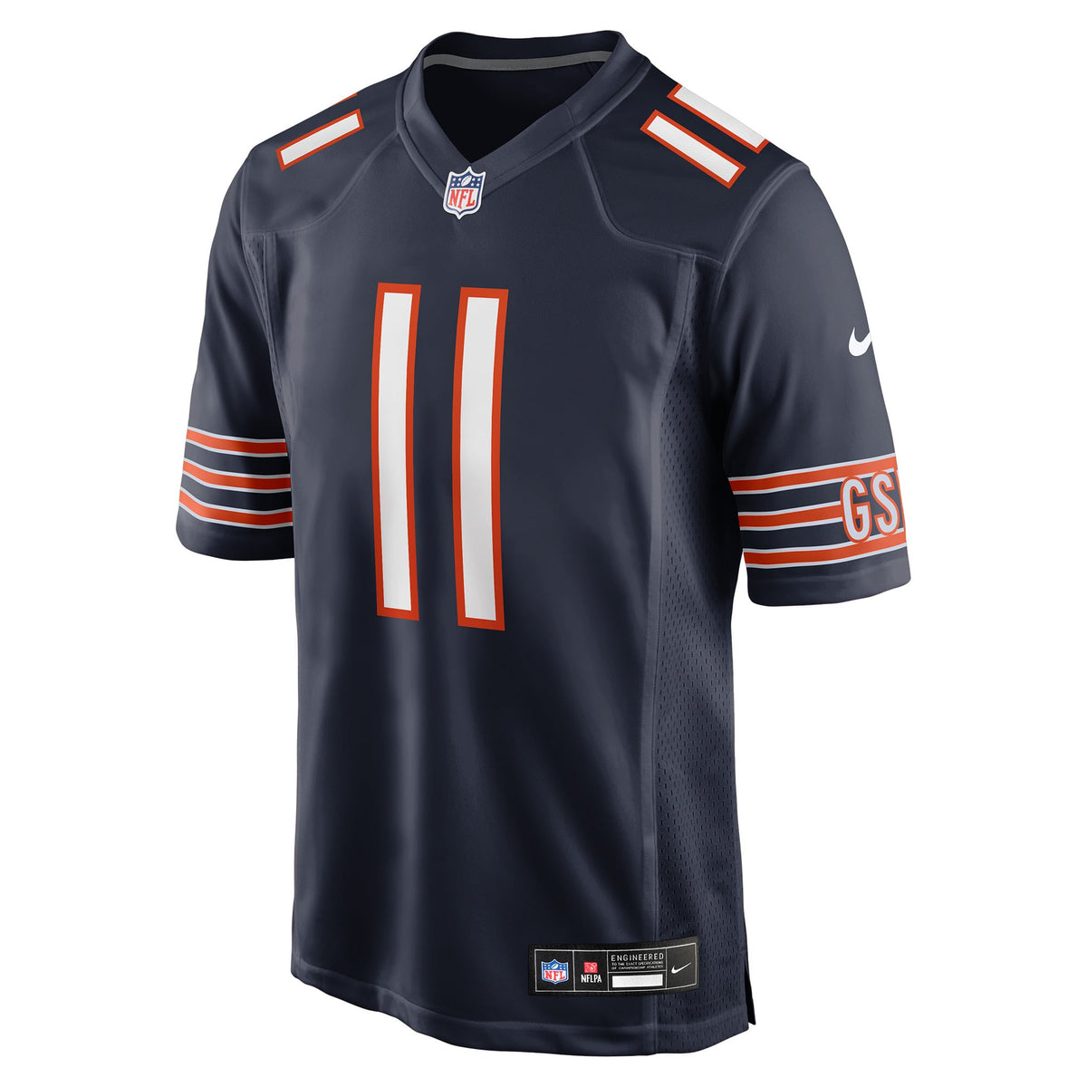 Men's Chicago Bears Case Keenum Navy Team Jersey