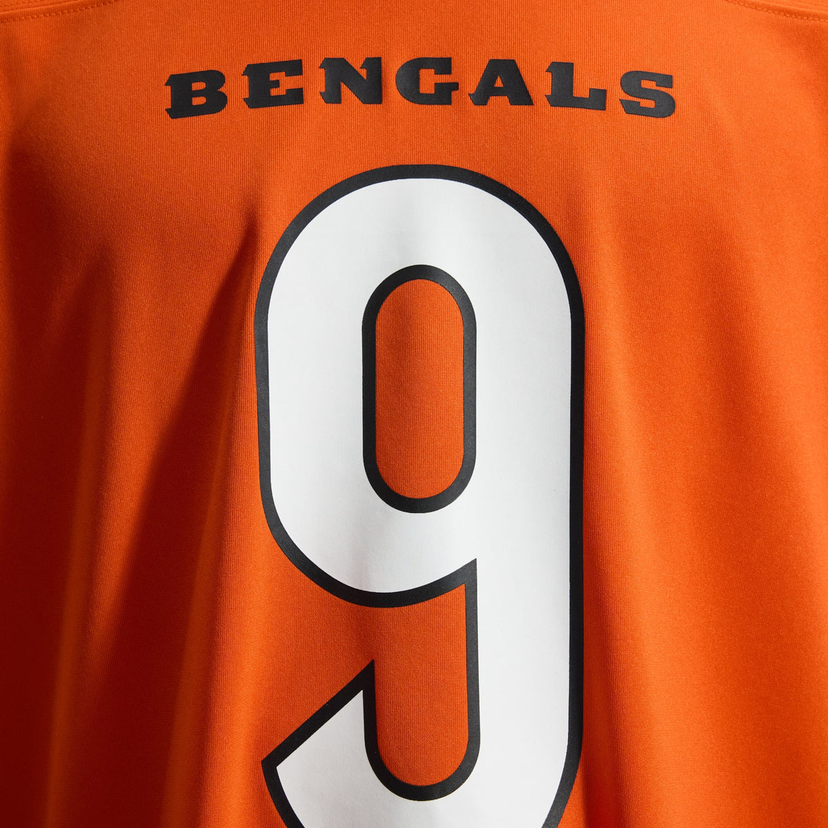 Men's Cincinnati Bengals Joe Burrow Orange Alternate Jersey