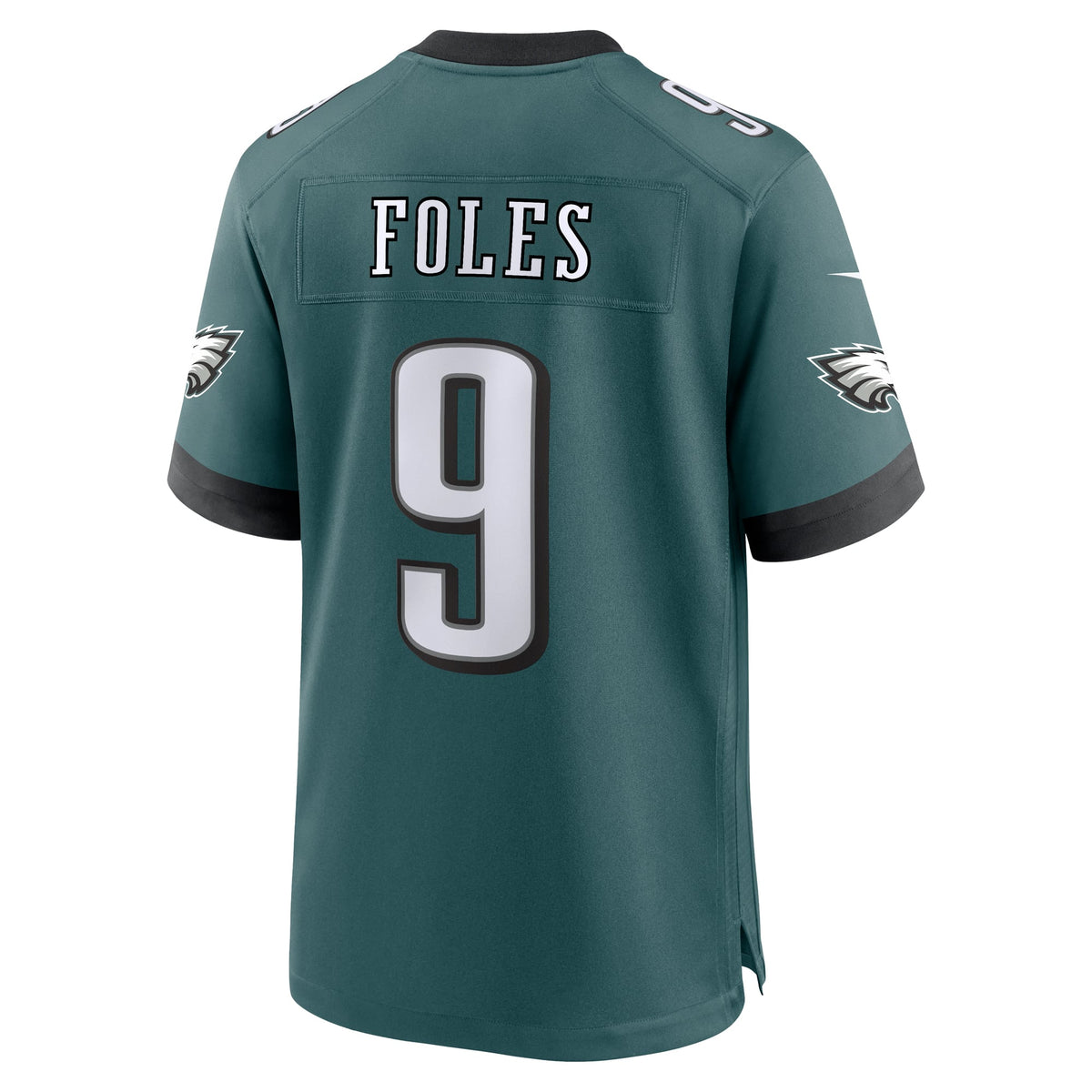 Men's Philadelphia Eagles Nick Foles Midnight Green Team Retired Player Jersey
