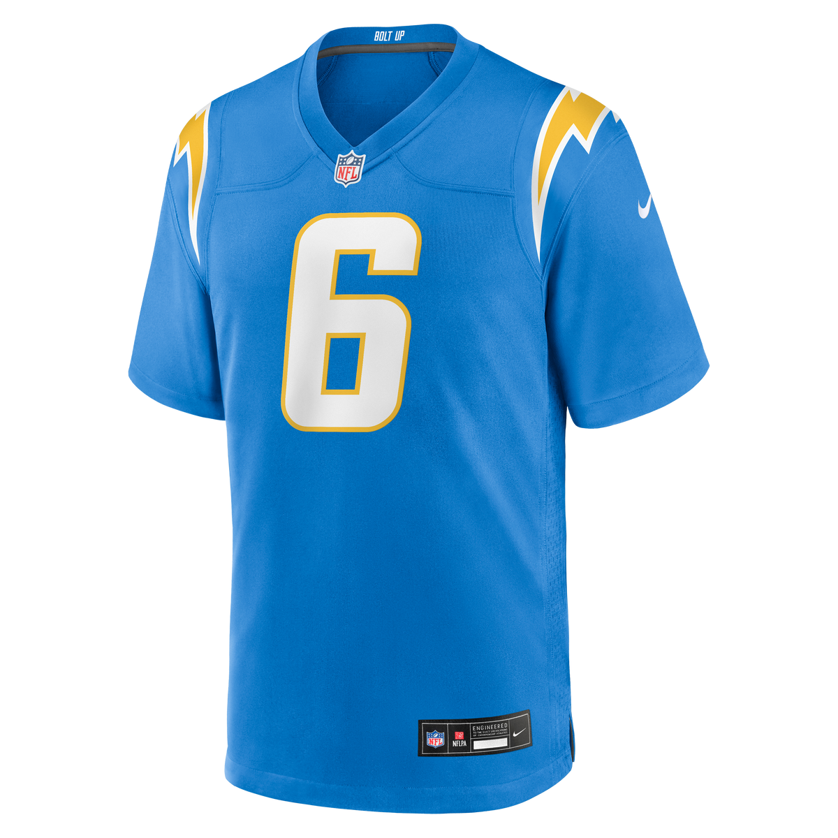 Men's Los Angeles Chargers Eric Kendricks Powder Blue Game Player Jersey