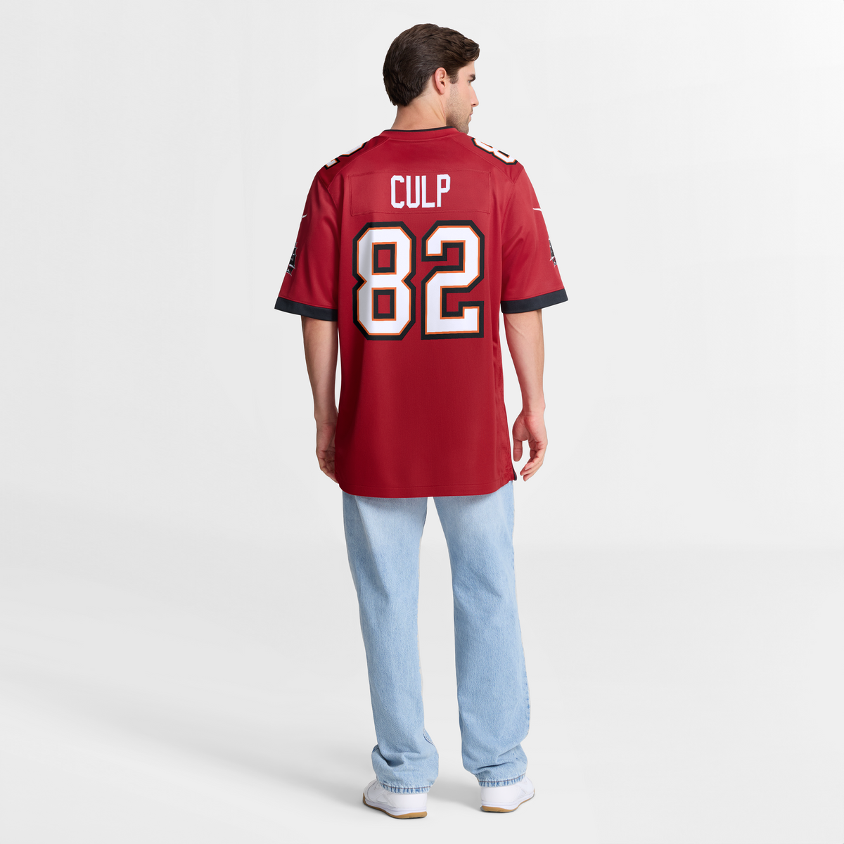 Men's Tampa Bay Buccaneers Devin Culp Red Jersey